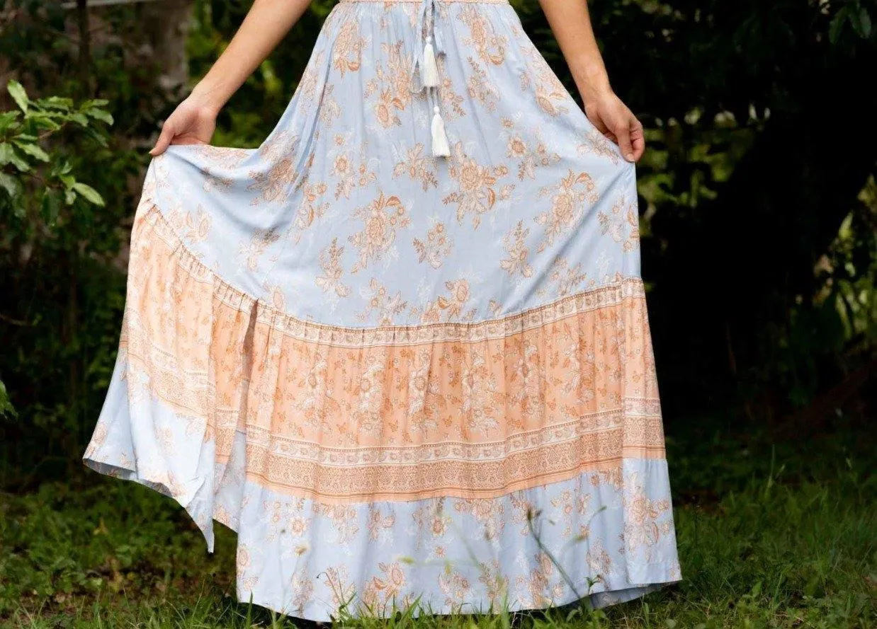204172-27 Iris Maxi Long Skirt