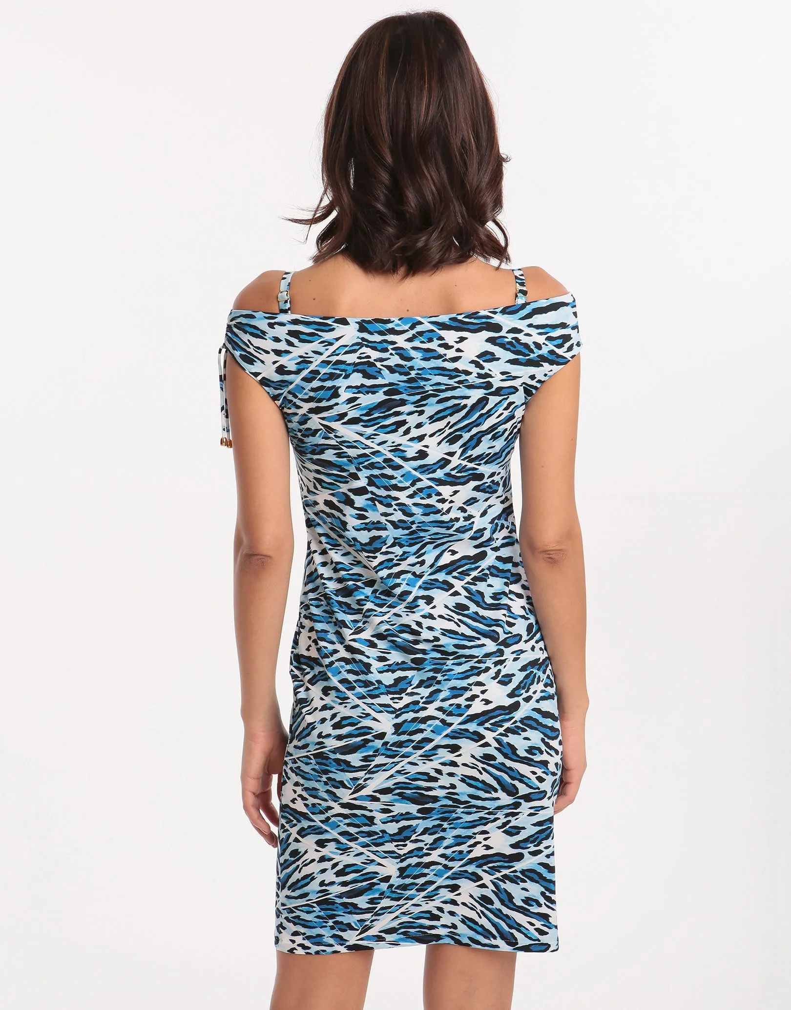 Africa Fonti Dress - Blue