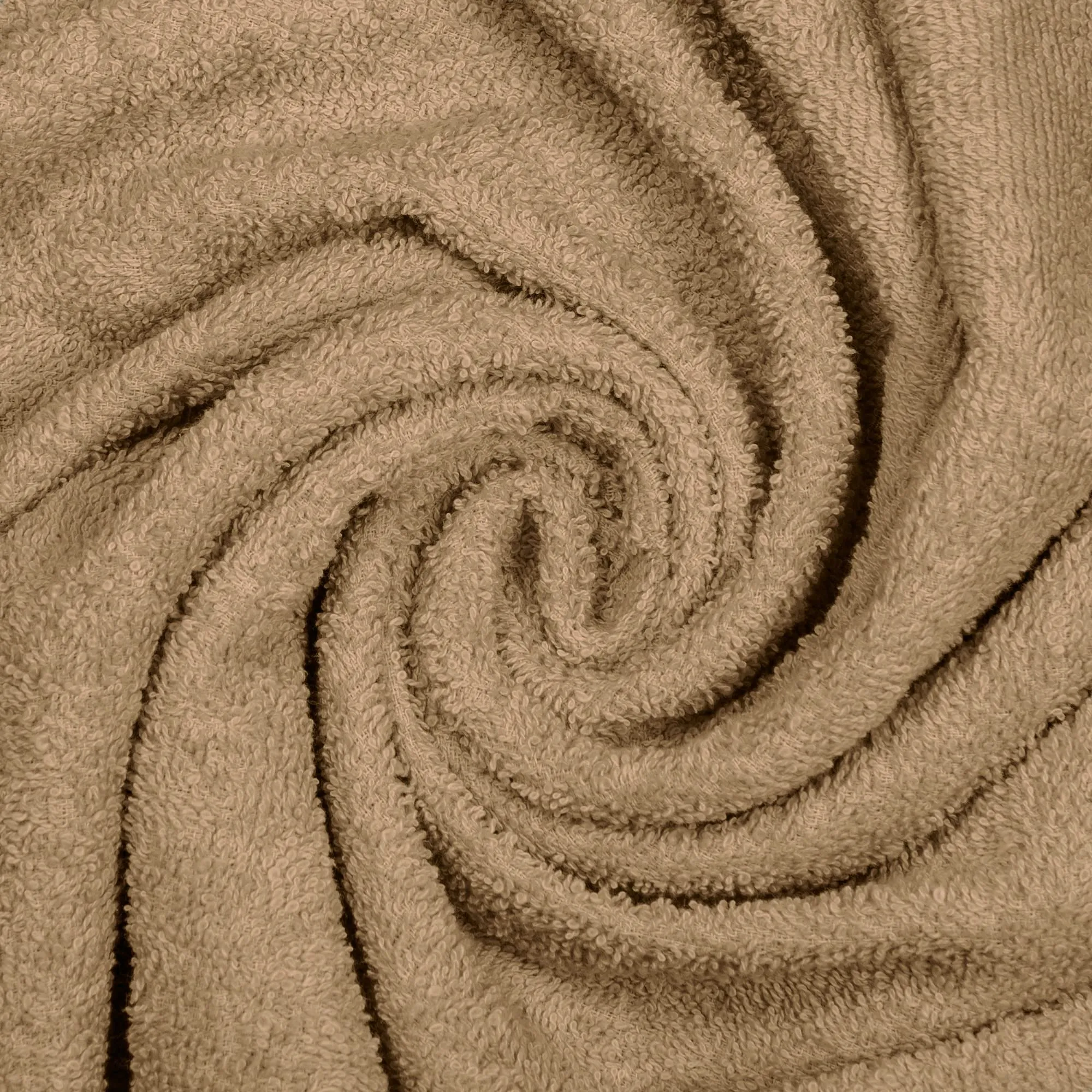 Anko Australia 100% Cotton 350 GSM Madison Face Towel | Set of 8 | Super-Soft, Absorbent, Quick-Drying | Light Brown Towel for Men, Women & Kids | 30x30 cm |Travel, Gym, Spa Towel