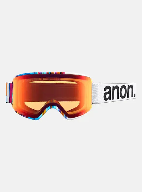 Anon WM3 Goggles & MFI Face Mask & Spare Lens 2024 Feelgood / Perceive Sun Bronze Lens