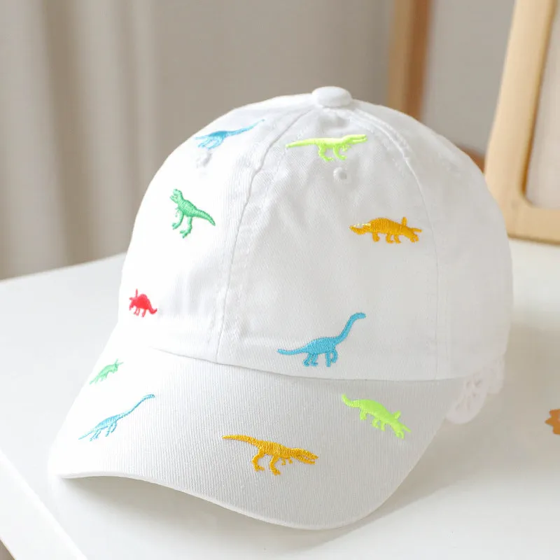Baby Animal Embroidered Pattern Sunshade Peaked Hats by MyKids-USA™