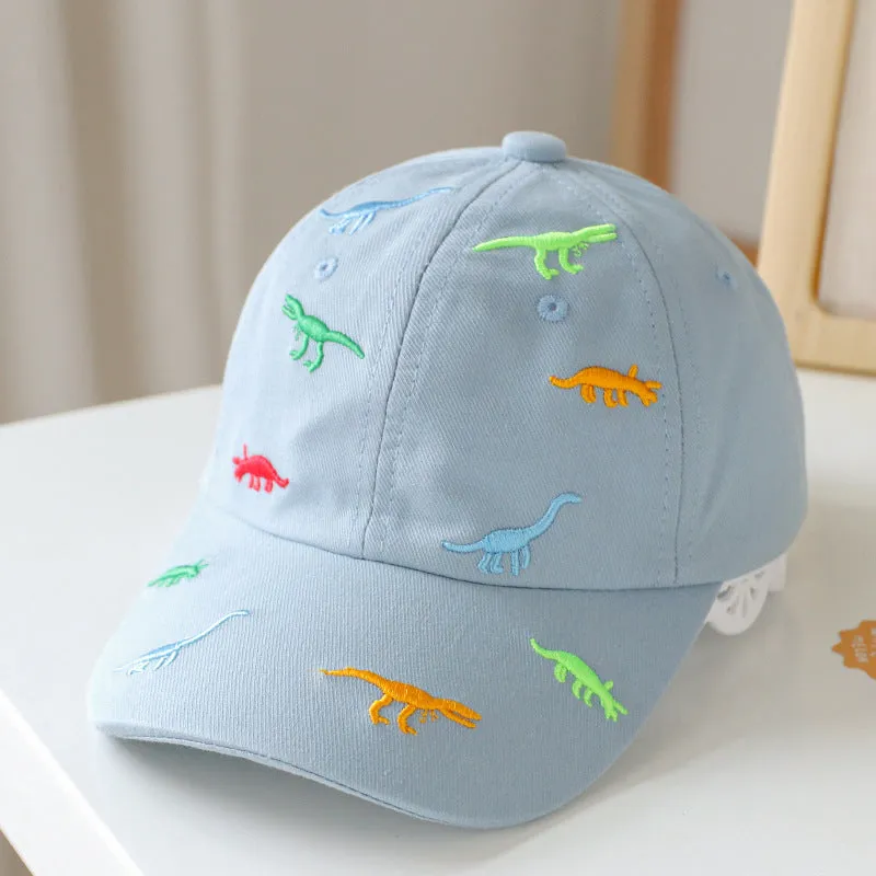 Baby Animal Embroidered Pattern Sunshade Peaked Hats by MyKids-USA™