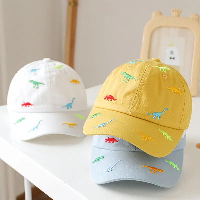 Baby Animal Embroidered Pattern Sunshade Peaked Hats by MyKids-USA™