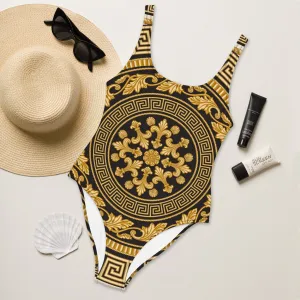 Baroque One-Piece Swimsuit