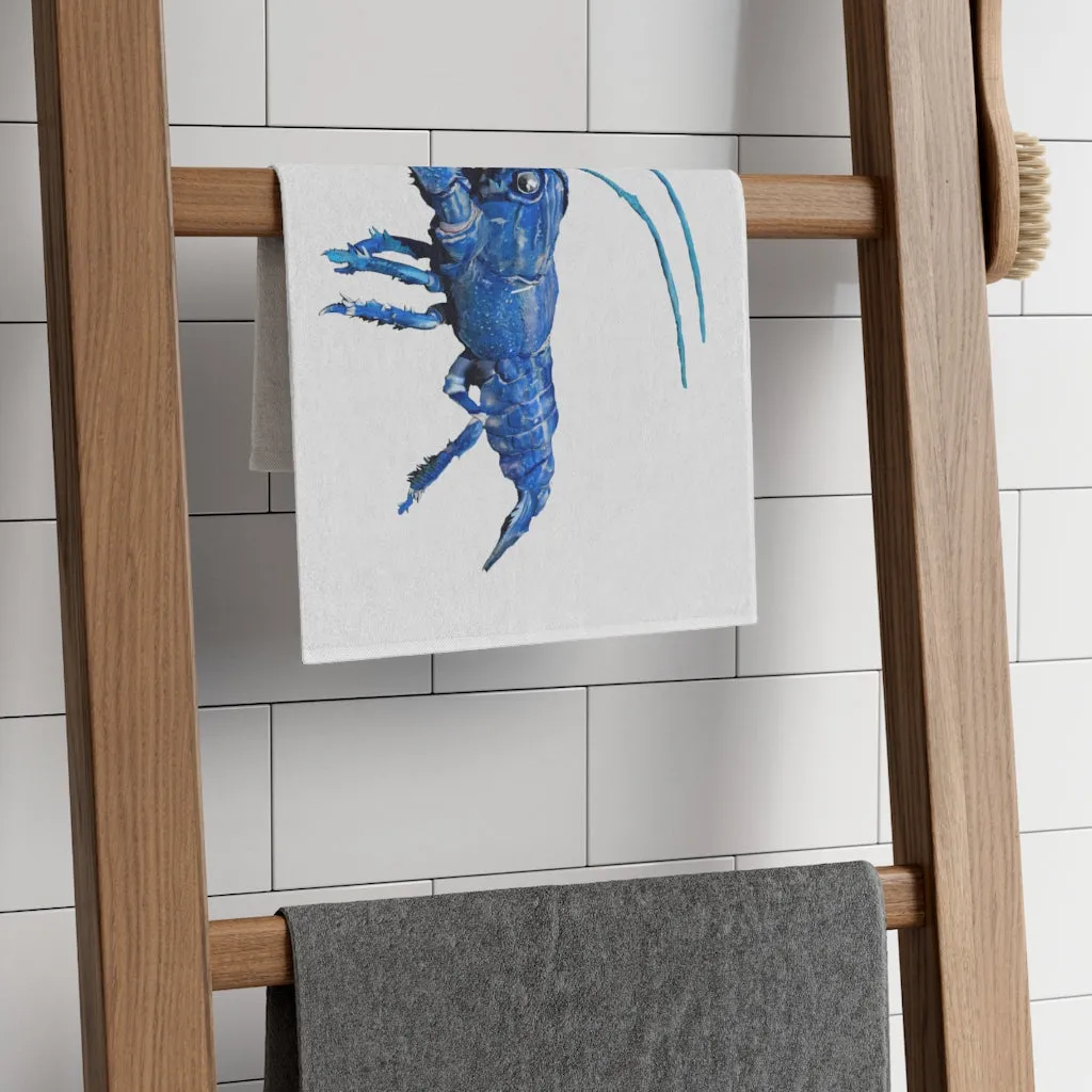 Blue Crawfish Rally Towel, 11x18