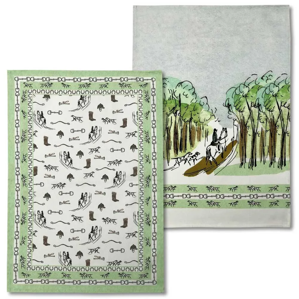 C.E Corey Tea Towel (Set Of 2)