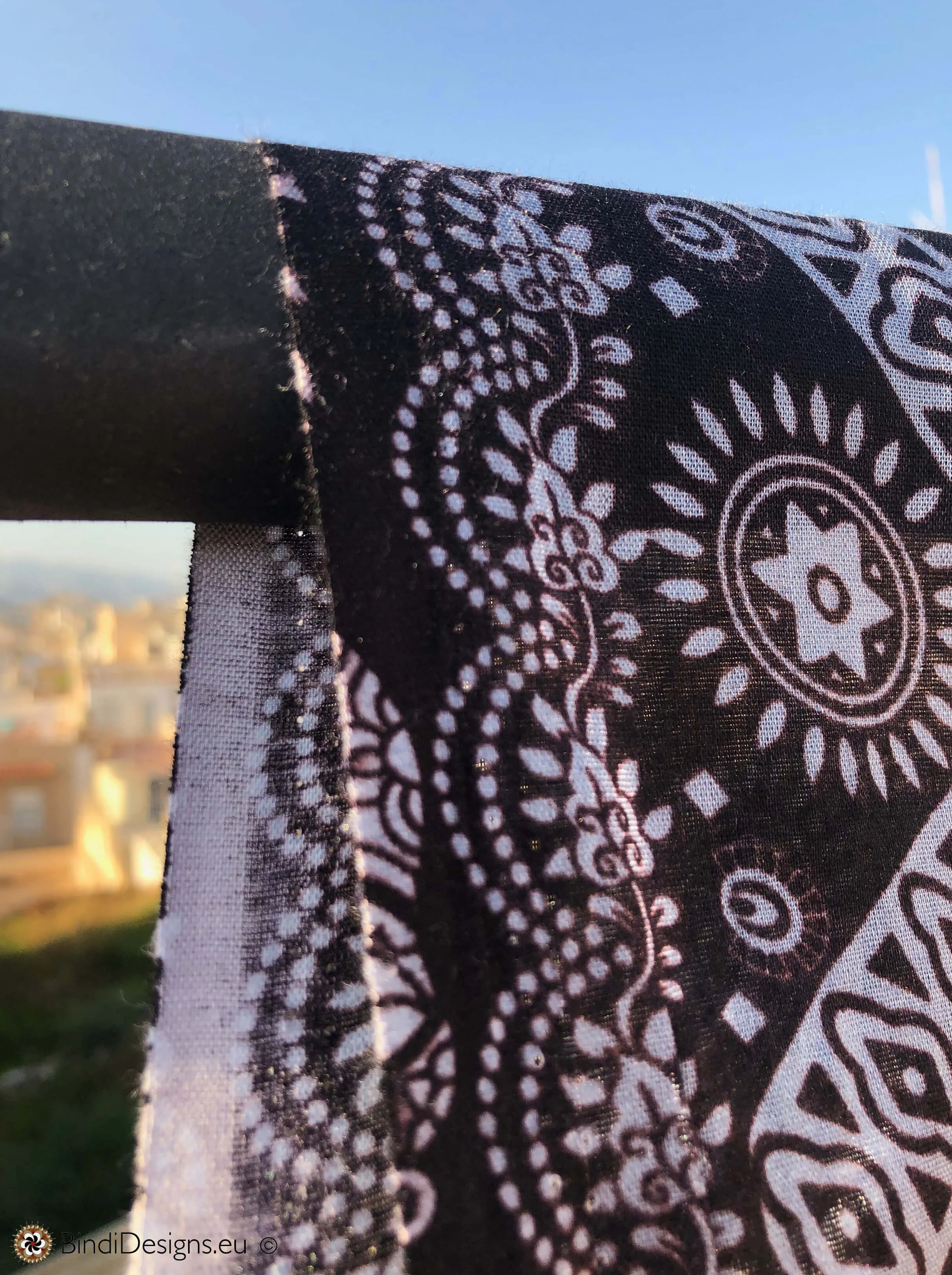Elephant Print Sarong Beach Wrap