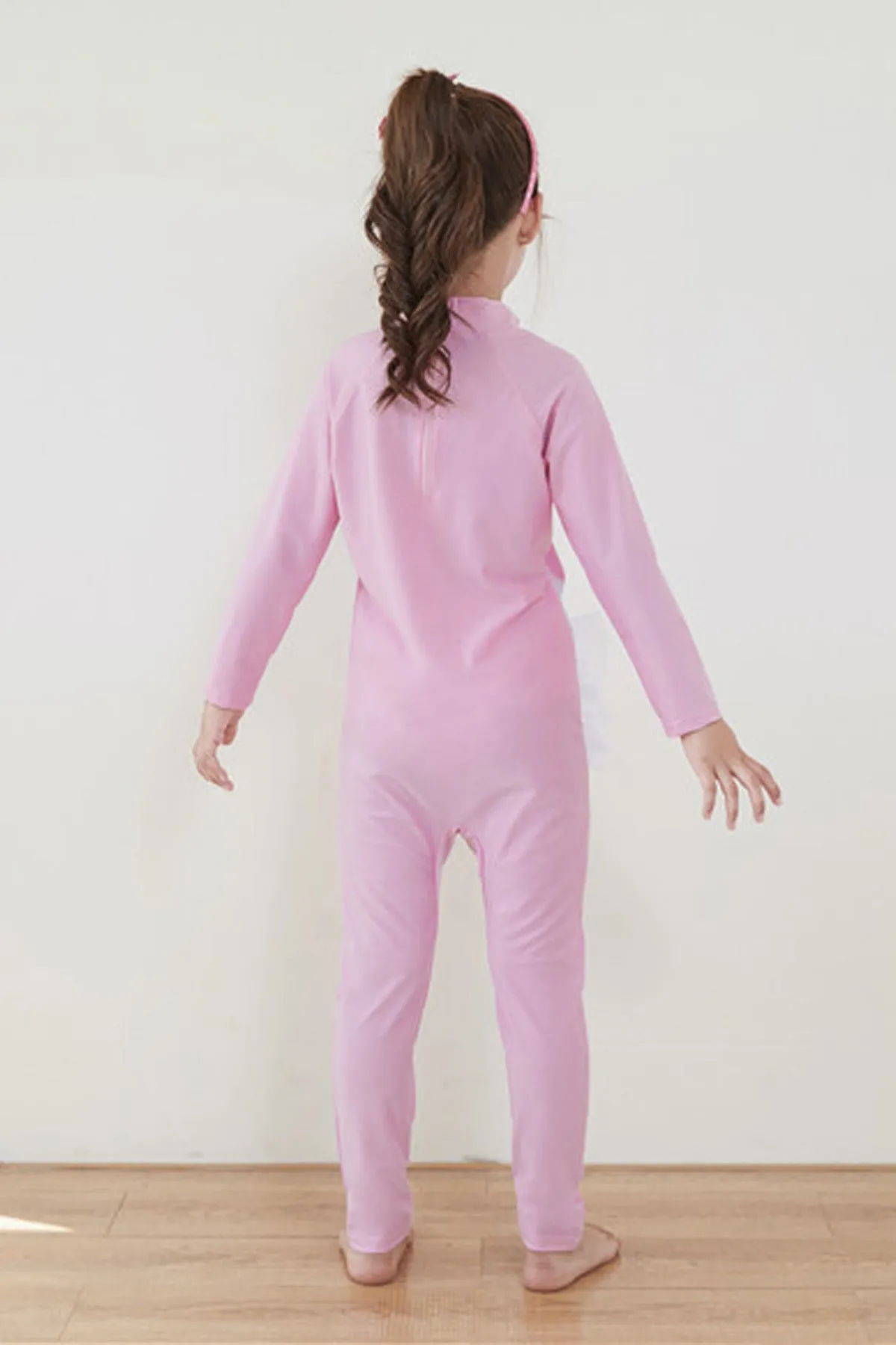 Fancydresswale Girls Full body Protect Swimwear Princess swimsuit- Hello Summer