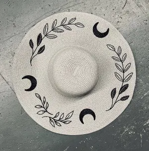 Floppy Sun Hat Grey Fern Moon