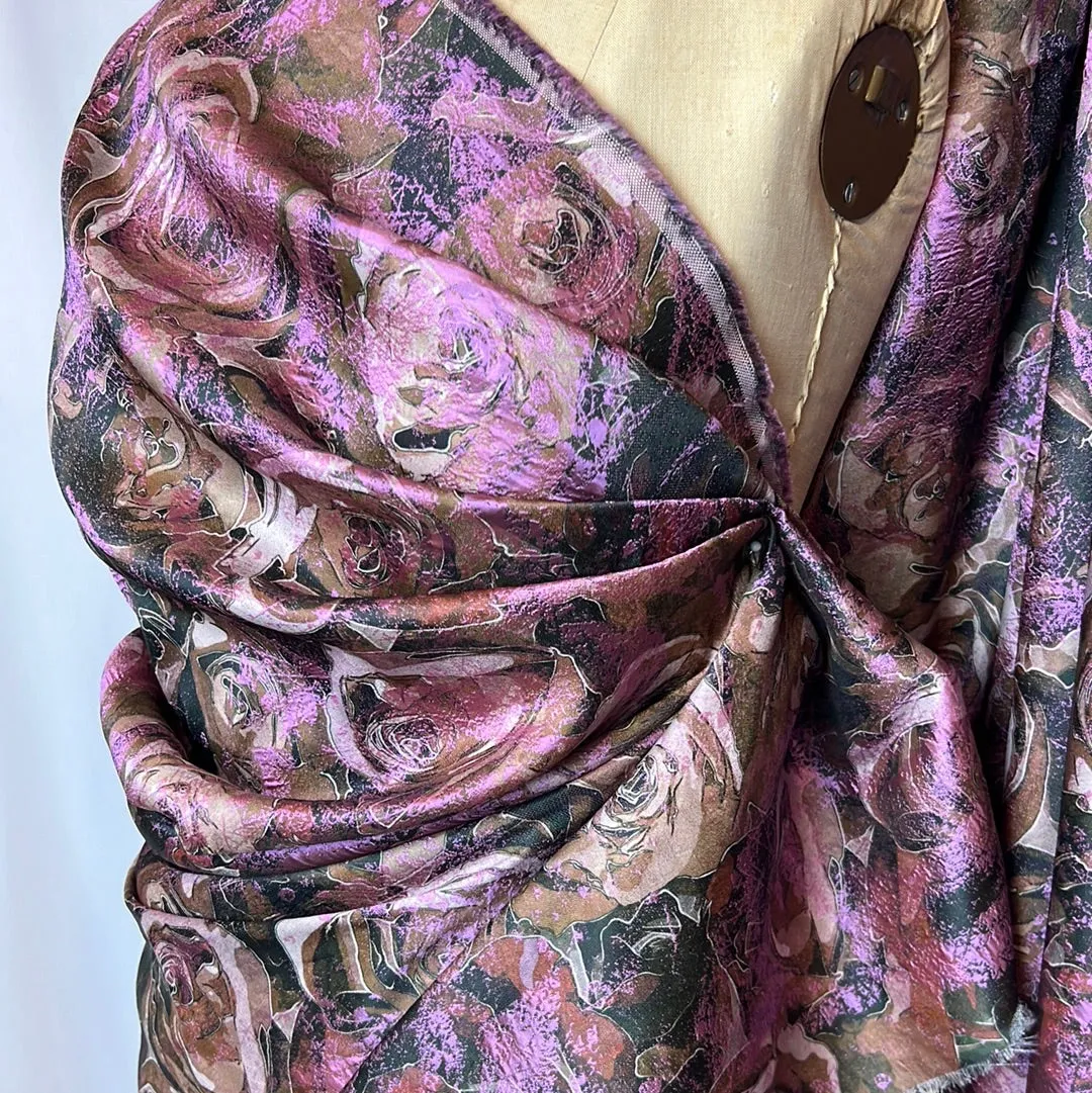 Forest Rose Lightweight Brocade