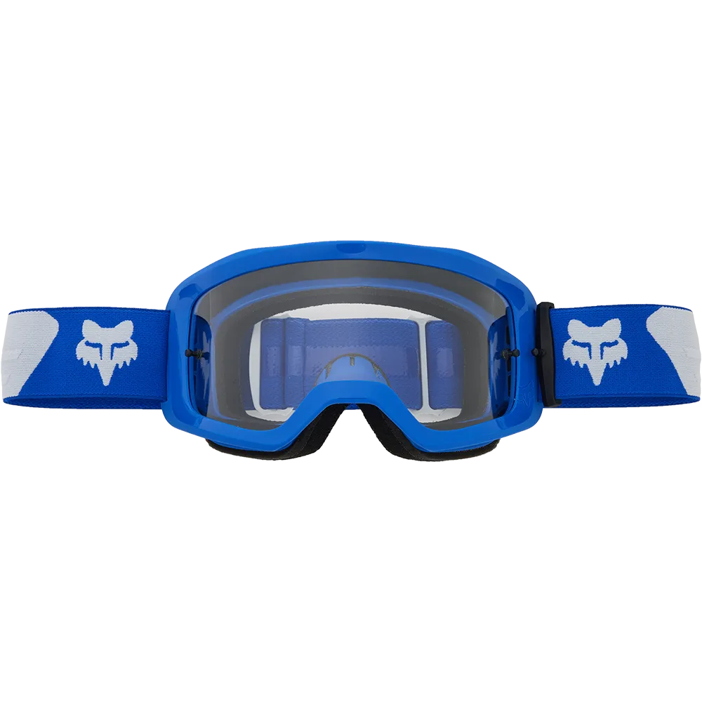 Fox Main Core Goggles - Clear Lexan Lens (Blue/White)