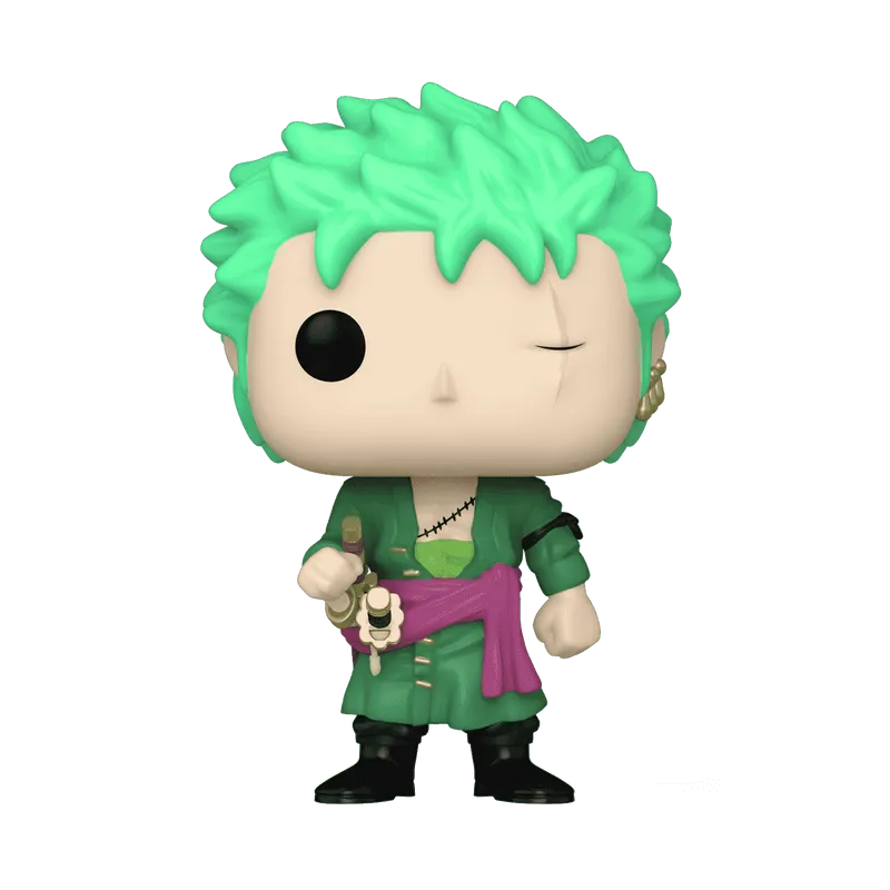 FUNKO POP! ANIMATION Roronoa Zoro #327 Glow Kody Exclusive