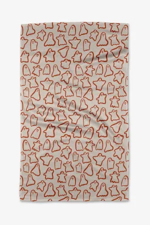 Geometry Cute Ghost Tea Towel