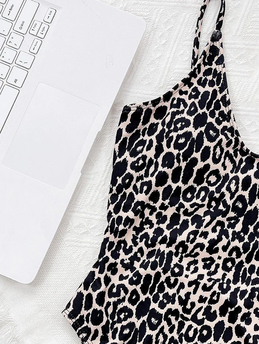 GFIT® New Sexy One Piece Leopard Swimsuit