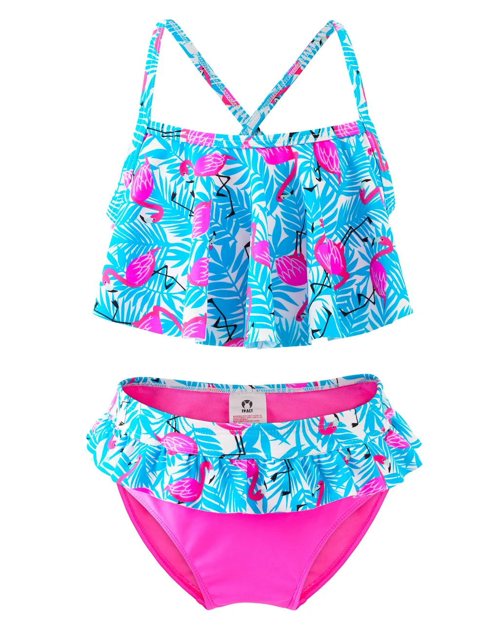 Girls Two Piece Swimsuits Flamingo Bathing Suit