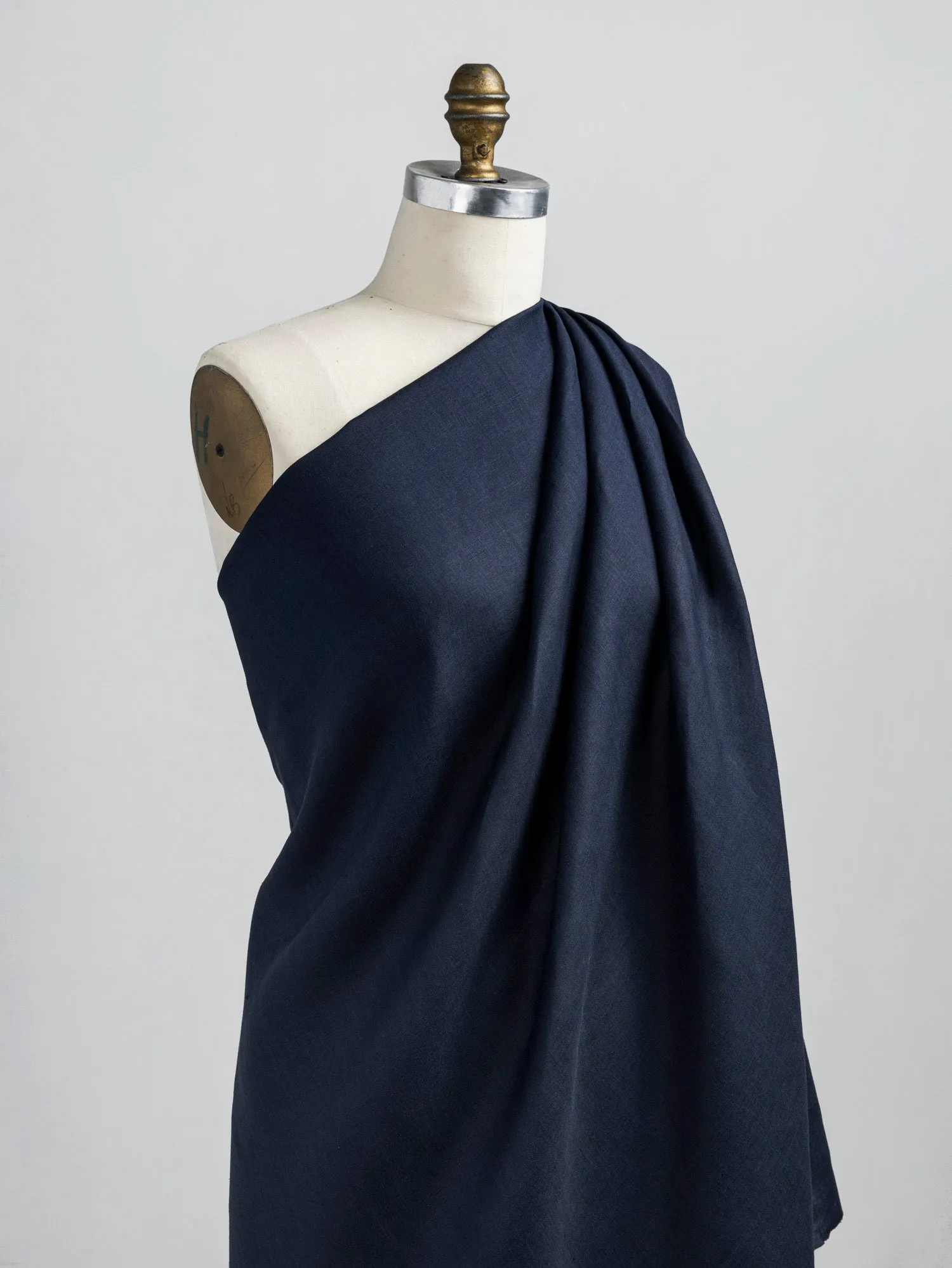 Lightweight European Linen - Dark Navy