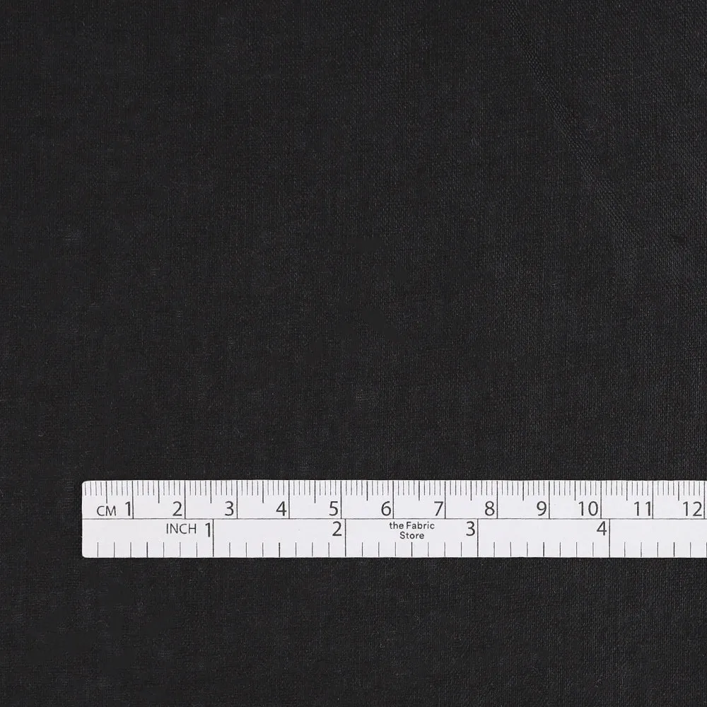 Lightweight Linen - Black
