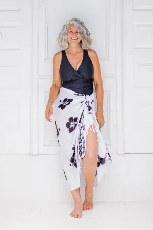Maui Magic Hawaiian Sarongs - Black