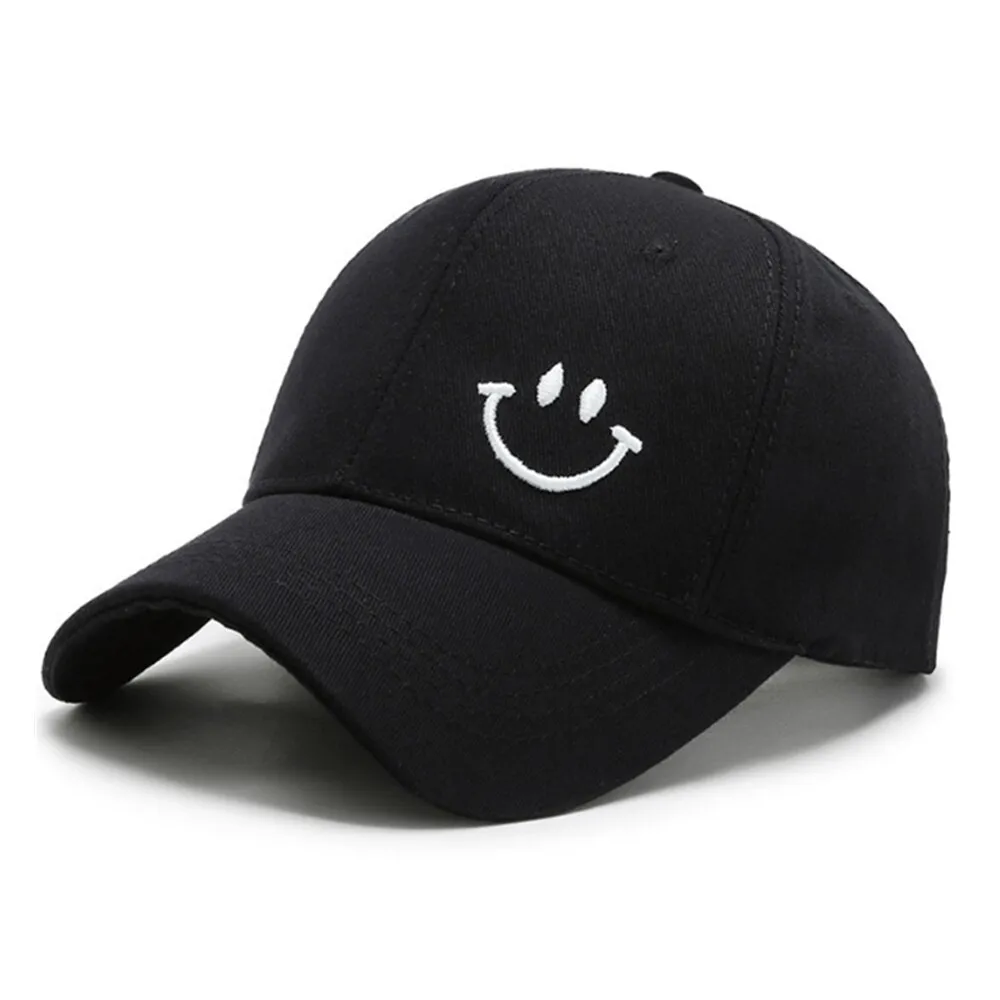 Men's and Women's Sunscreen Baseball Cap with Smile Print - SF0819