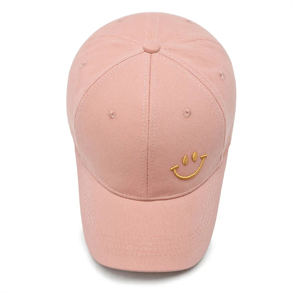 Men's and Women's Sunscreen Baseball Cap with Smile Print - SF0819
