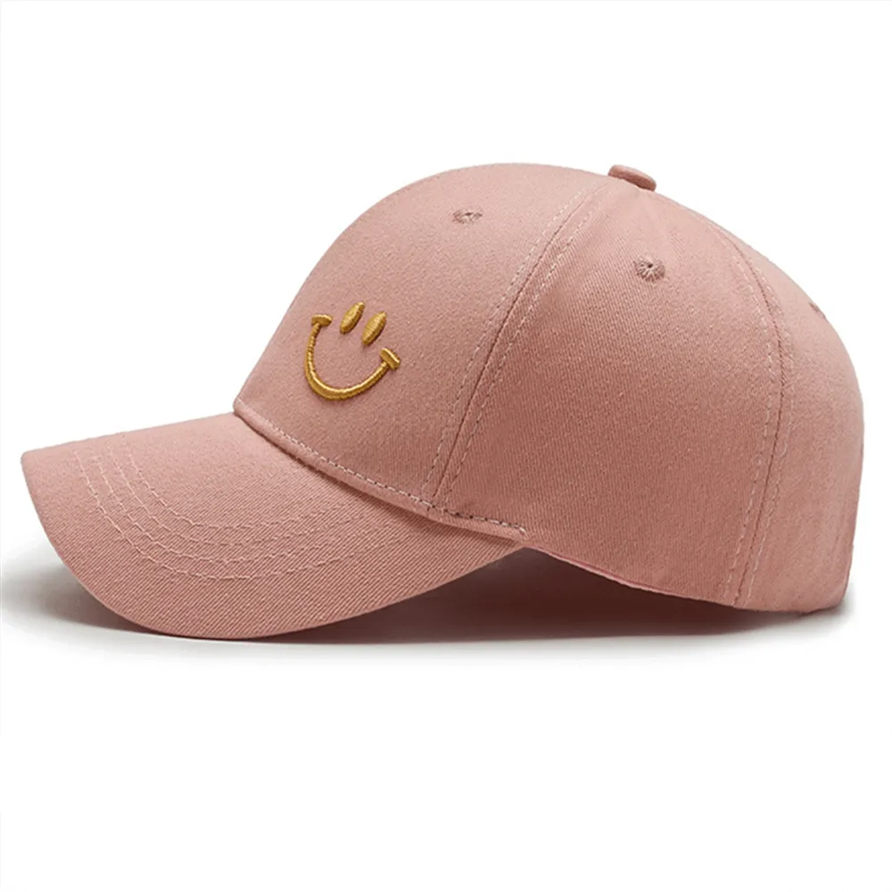 Men's and Women's Sunscreen Baseball Cap with Smile Print - SF0819