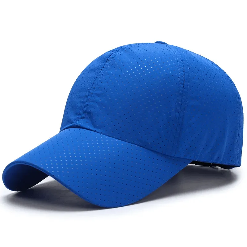 Perforated Baseball Cap - Breathable Design - SF2236