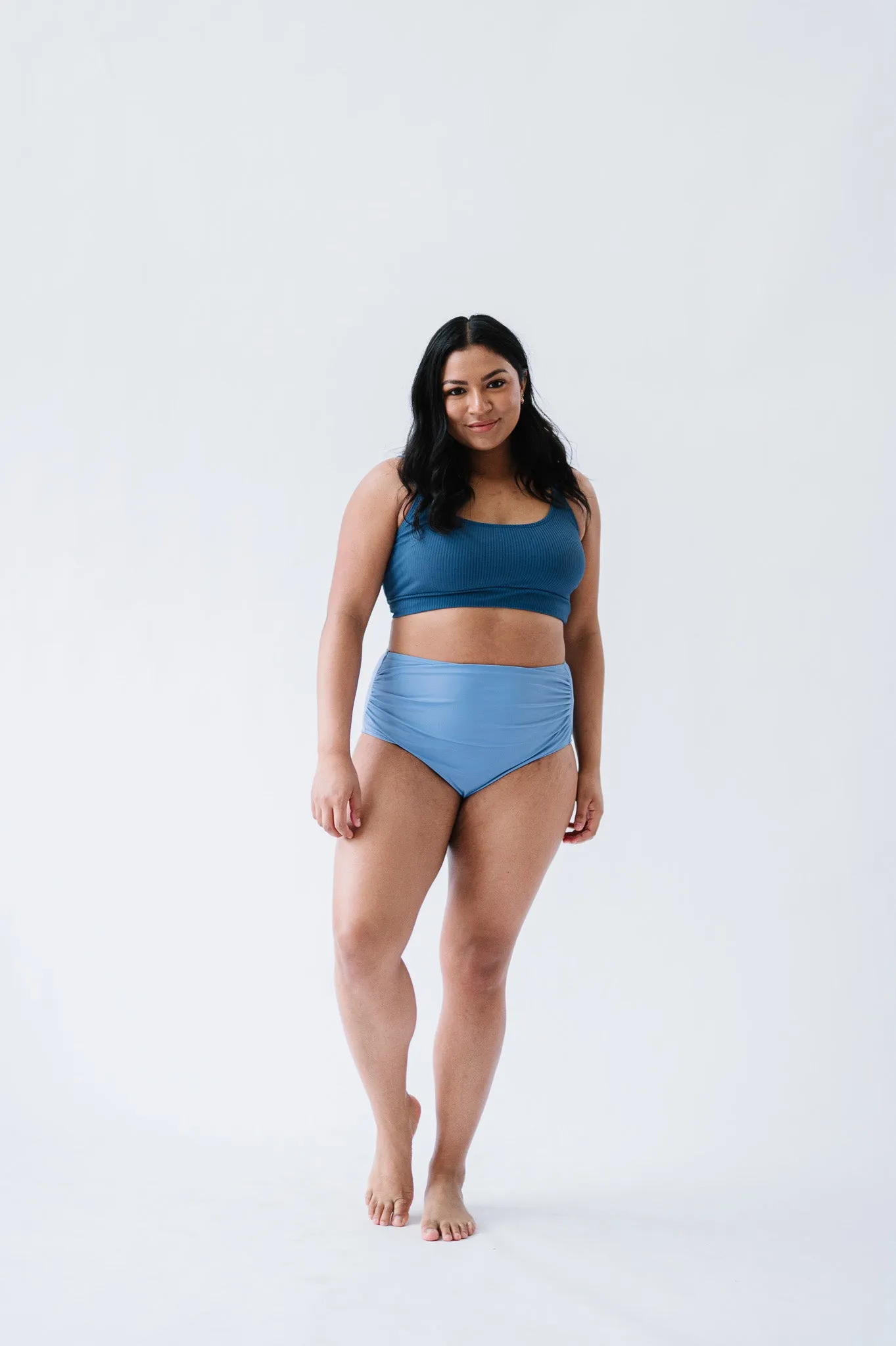 Salty Air Top | Deep Blue