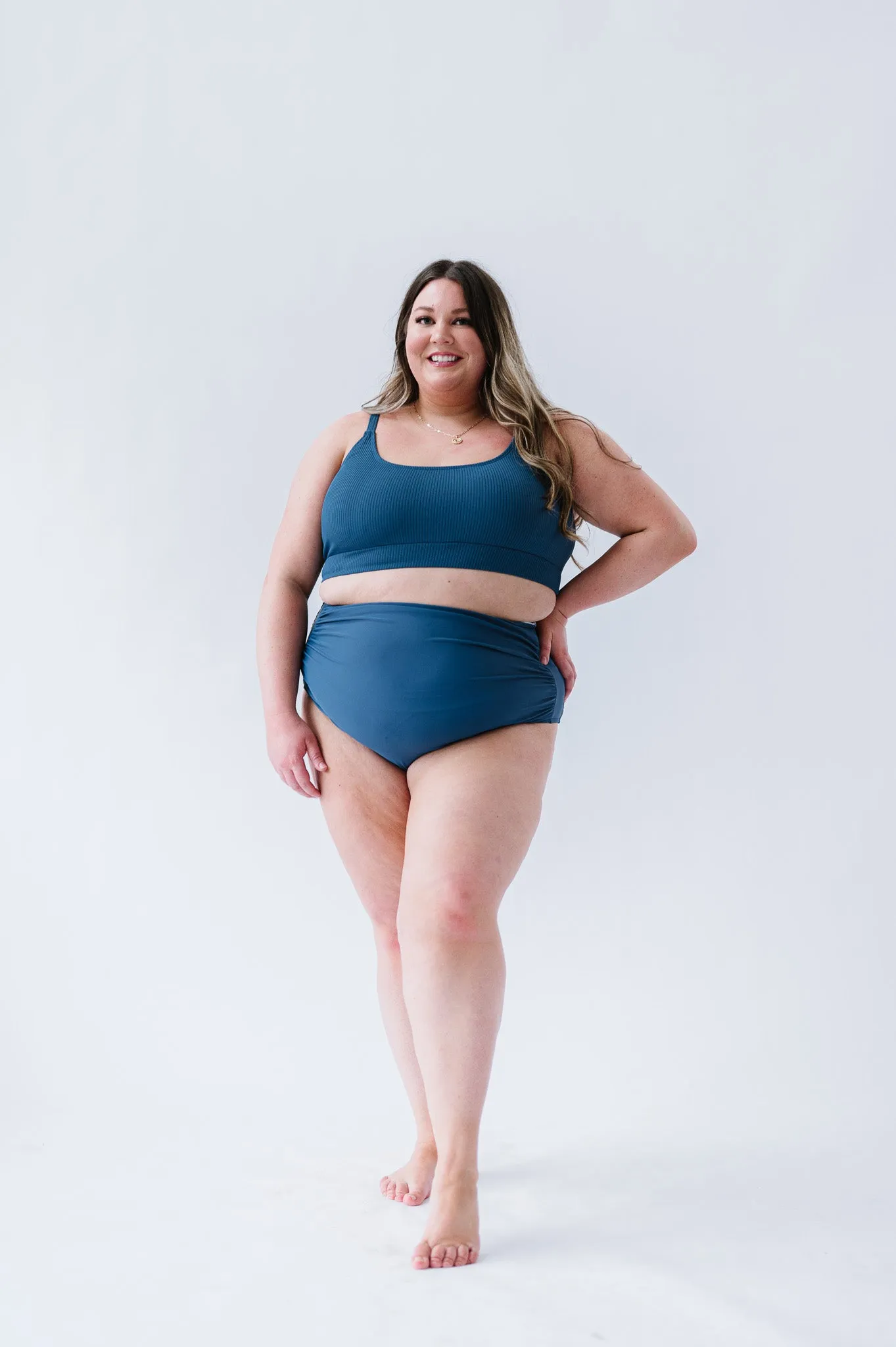 Salty Air Top | Deep Blue
