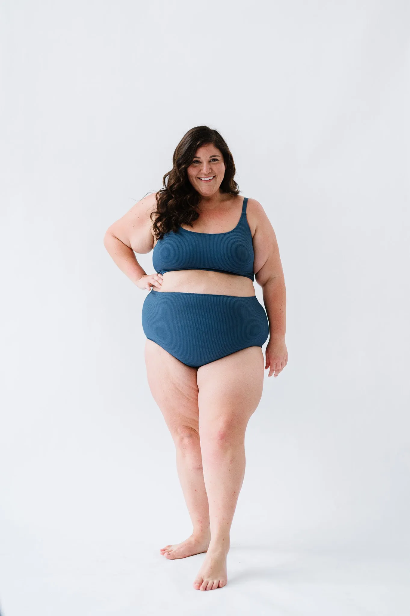 Salty Air Top | Deep Blue