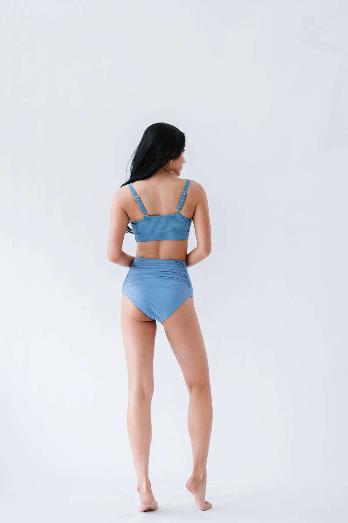 Salty Air Top | Surface Blue