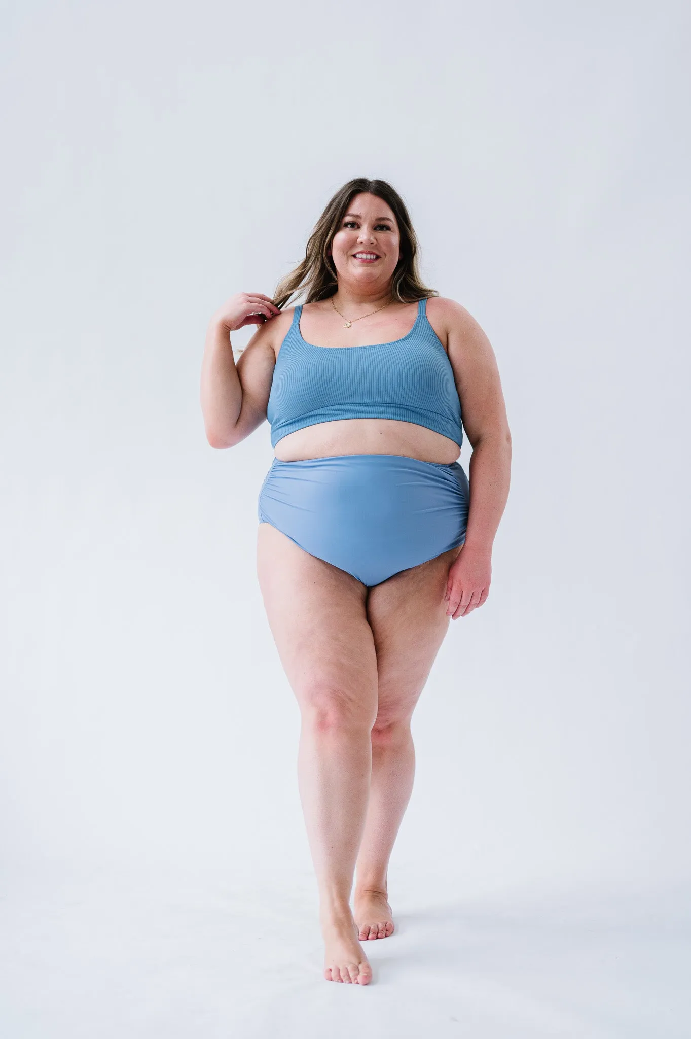 Salty Air Top | Surface Blue