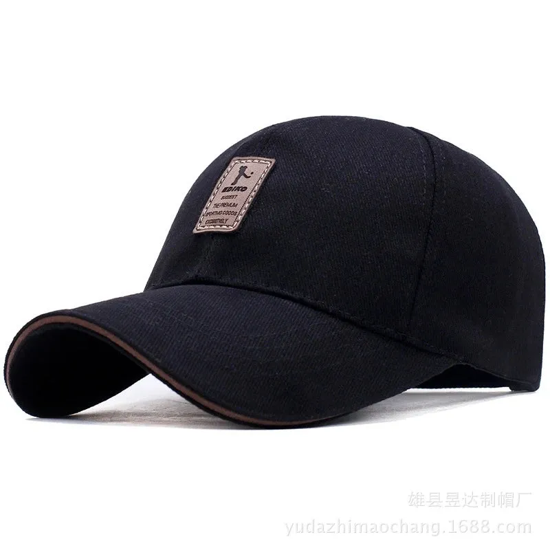 Summer Sport Baseball Hat Men Fishing Baseball Caps Women Breathable Snapback Hats Black Casual sport Hats Cap Unisex