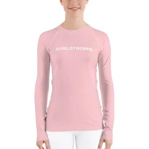 UPF 50 LONG SLEEVES RASH GUARD PRETTY PINK