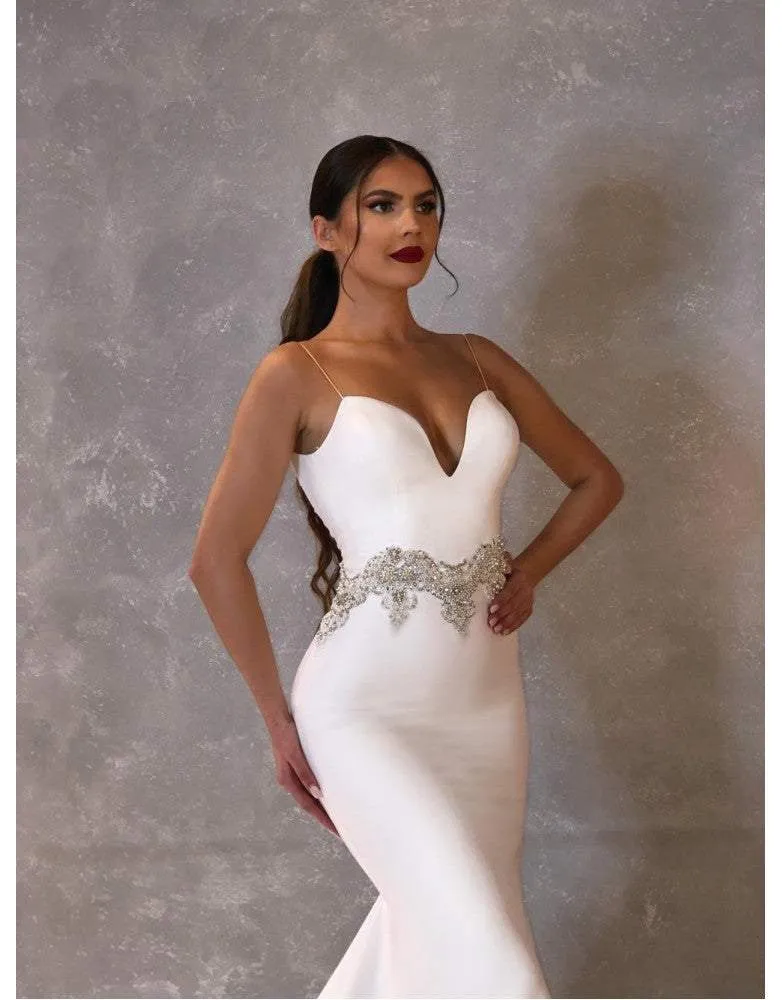 Wedding Dress With Cover Up