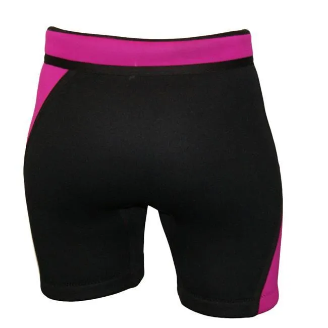 Wing Womens 3mm Wetsuit Shorts - Pink