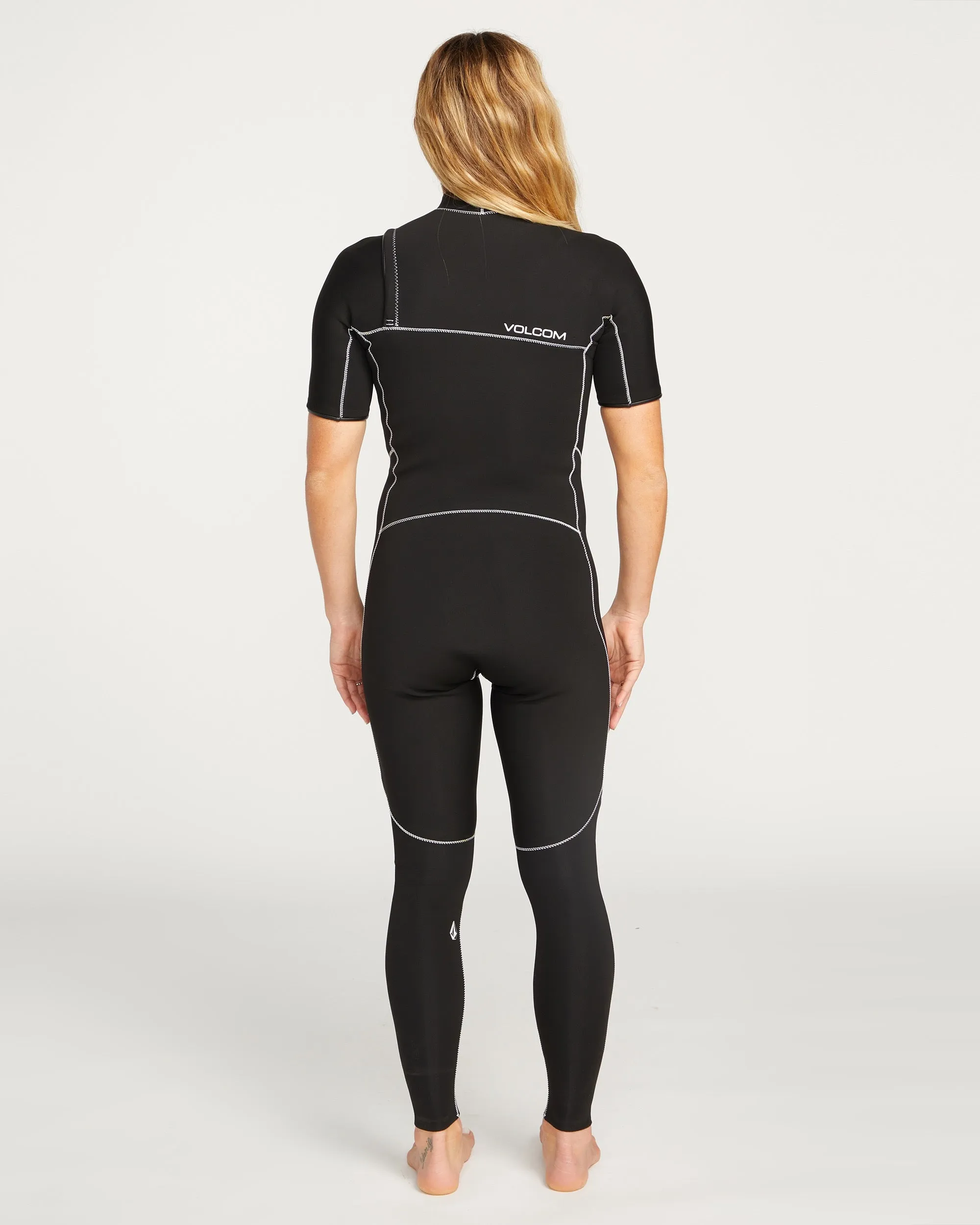 Womens Modulator 2mm Short Sleeve Wetsuit - Black