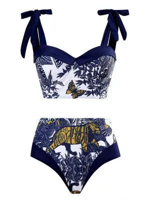 Women's Swimwear With Beach Long Cover-Ups Skirts