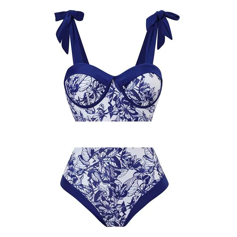 Women's Swimwear With Beach Long Cover-Ups Skirts